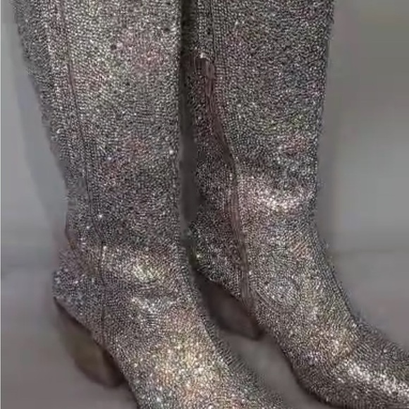 Size 7.5 Matisse Nashville rhinestone cowboy boots - Picture 5 of 6